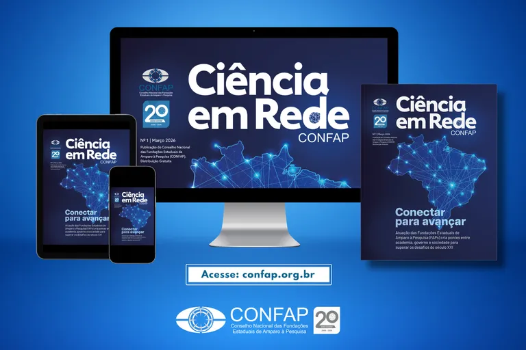 Imagem da notícia Revista Ciência em Rede Confap apresenta casos de sucesso das FAPs